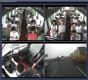 Video trên xe ô tô CCTV Mobile DVR Bus People Counter / Bus Pas Counter System