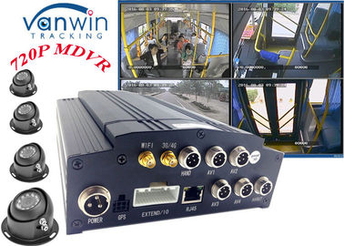 HD 4CH 720P 4G GPS Video camera camera Hệ thống ghi với nền tảng CMS miễn phí