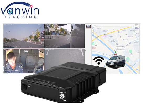 1080P4CH 3G 4G Wifi H.265 xe tải bọc thép theo dõi 4 kênh DVR di động
