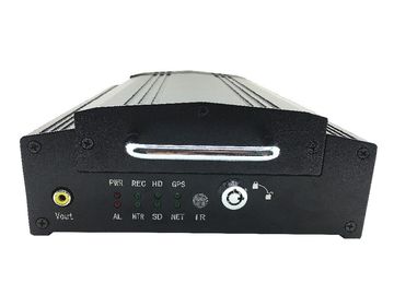 720p G-Sensor GPS GSM 3G WIFI 4G HDD DVR 4ch MDVR với Camera Monitor CMS