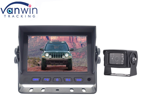 Xe 5 Tft Màn hình LCD Bảng điều khiển kỹ thuật số Hiển thị phía sau 12V đến 24V cho xe tải hạng nặng
