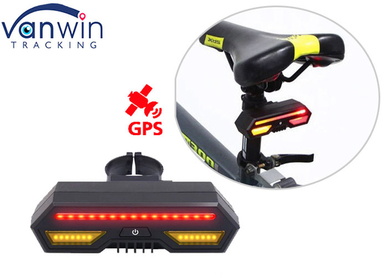 Mini chống nước 4G không dây tìm xe đạp theo dõi xe đạp GPS theo dõi với đèn đuôi
