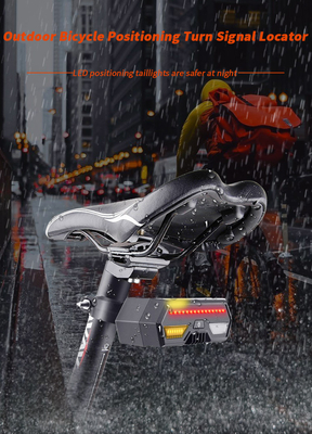 Mini chống nước 4G không dây tìm xe đạp theo dõi xe đạp GPS theo dõi với đèn đuôi