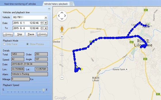 Tùy chỉnh 2g 4g GPS Tracker Thiết bị theo dõi xe hơi với Sdk và Api