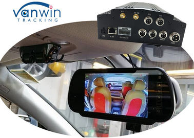 Hệ thống camera an ninh xe 2TB ổ cứng 720P NVR 4 kênh 8CH Tùy chọn cho xe taxi