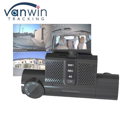 Máy ghi hình Dash Cam 2CH có kích thước nhỏ với chức năng GPS 3G / 4G WIFI cho taxi hoặc xe buýt