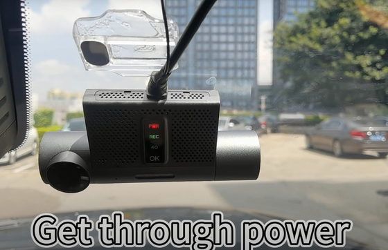 Máy ghi hình Dash Cam 2CH có kích thước nhỏ với chức năng GPS 3G / 4G WIFI cho taxi hoặc xe buýt