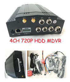 4G 1080P HDD DVR di động GPS WIFI 3G với giao diện Quad màn hình RS232 / 485