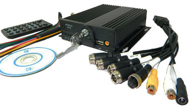 4CH Dual SD slot quay video kỹ thuật số 1080P GPS WIFI 4G MDVR với VGA, RJ45, Liên lạc