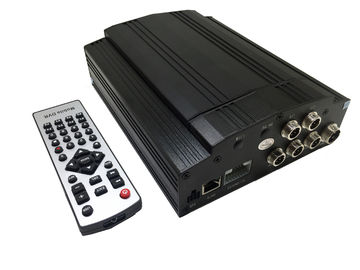 4G 4 kênh GPS Hệ thống dv xe video với 2 Tera HDD Storage 4 Máy ảnh RS232 MDVR