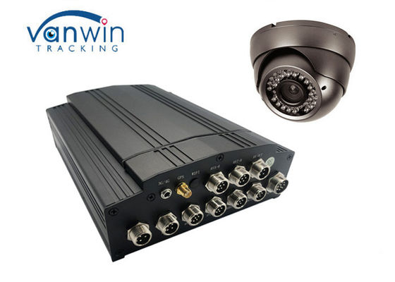 4 kênh 1080P RS232 Camera quan sát trên xe DVR SSD Đĩa cứng MDVR GPS 4G