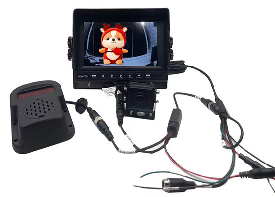 Hỗ trợ phát hiện điểm mù 1080P HD BSD Camera AI Báo động âm thanh và ánh sáng với màn hình 7 inch