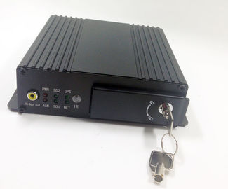 DVR 4 kênh trên xe hơi GPS Lưu trữ thẻ SD kép Phát lại cục bộ Định dạng H.264