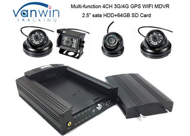 4CH HDD GPS Basic hộp đen kỹ thuật số ghi video, xe SD DVR di động