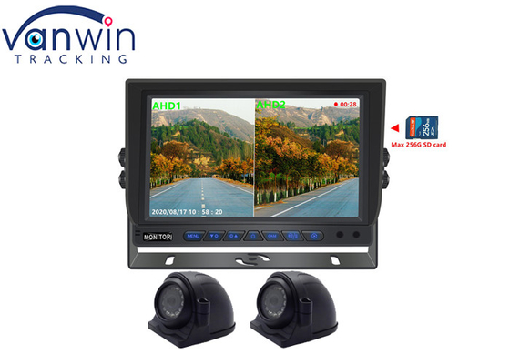 7' 9' 10' 2 Splits AHD Car Display TFT Car Monitor cho ghi hình 2 kênh