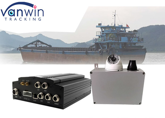 4G GPS HDD DVR di động Hệ thống phát trực tiếp video cho tàu đào cát