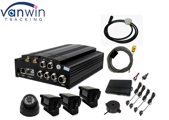 4G không dây GPS Fuel Sensor máy trộn bê tông máy trộn xe máy giám sát HDD Mobile DVR