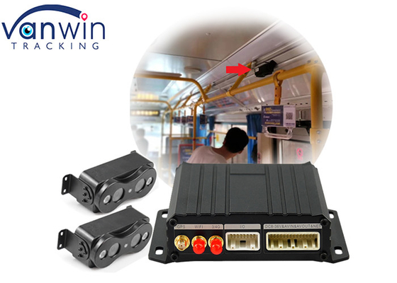 4G WIFI Thời gian thực nhân viên xe buýt đếm Hành khách đếm với thẻ SD cho xe buýt