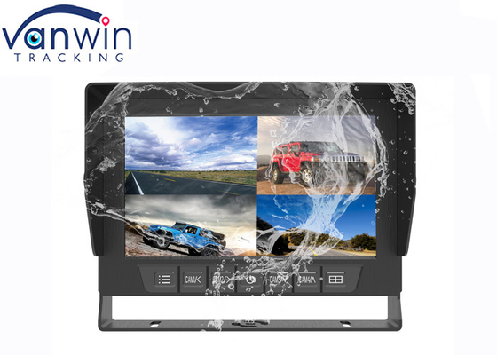 7 inch 4 Splits AHD HD Waterproof TFT Car Monitor Hệ thống nhìn phía sau với khung hình U