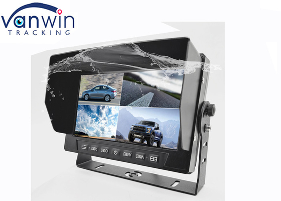 7 inch 4 Splits AHD HD Waterproof TFT Car Monitor Hệ thống nhìn phía sau với khung hình U