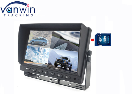 7 inch 4ch màn hình xe hơi và camera nhìn phía sau LCD màn hình ghi hình cho xe tải RV