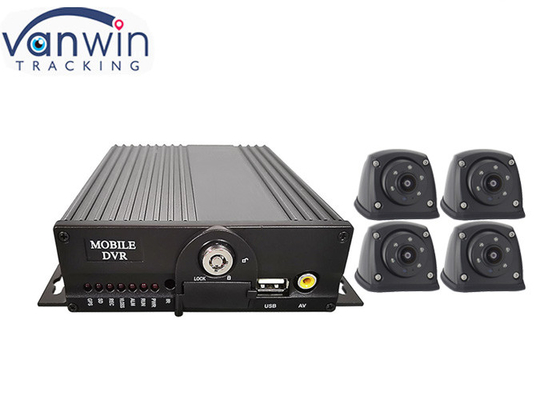 AHD 1080P 4g Dual SD card 4ch GPS cctv dvr