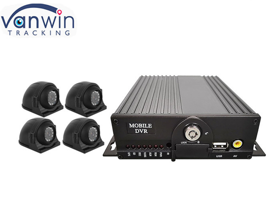 AHD 1080P 4g Dual SD card 4ch GPS cctv dvr