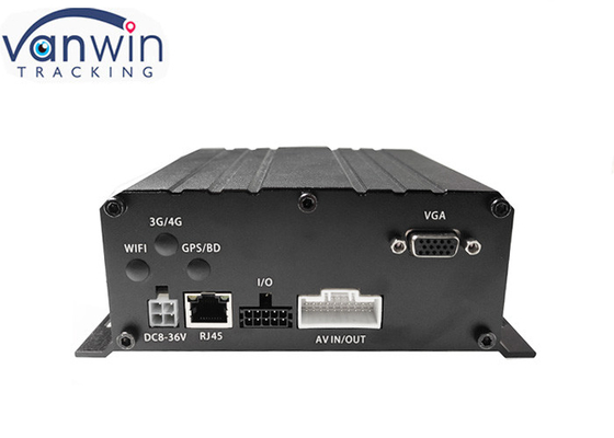 4g Truyền phát video thời gian thực 6ch HDD Mdvr 1080p GPS Wifi để giám sát phương tiện