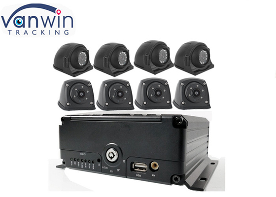 4G GPS 8ch HDD máy ghi hình di động Với hệ thống giám sát đội xe WIFI