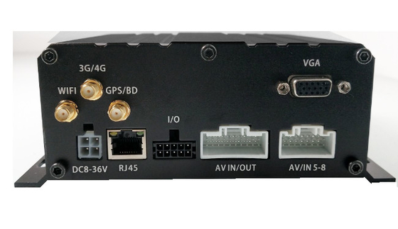 8CH HDD SSD SD Cardvehicle dvr với GPS 4G WIFI Báo động