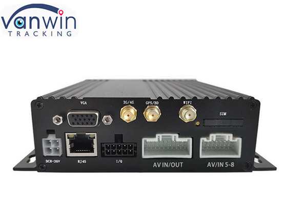Đầu ghi DVR ô tô 8ch Linux với cảm biến báo động đầu ra HDMI G
