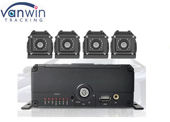Hệ thống giám sát xe HDD dvr di động 4 kênh