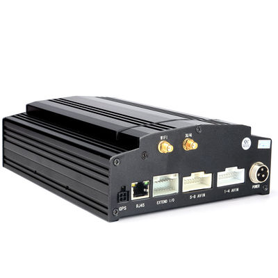 8 kênh DVR di động với 3G 4G GPS và 2TB HDD Hỗ trợ giám sát CCTV xe