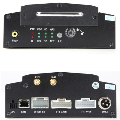 Hệ thống giám sát video DVR di động 3G 4G GPS Wifi không dây 8 kênh