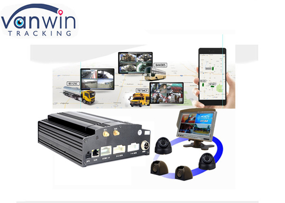 4ch 8ch AHD 1080P HDD SD Xe buýt trường học GPS xe dvr Hệ thống giám sát video