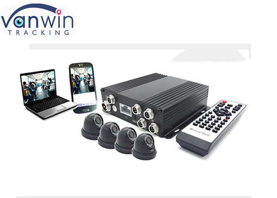 Hệ thống giám sát video 4G không dây GPS thẻ SD DVR cho quản lý đội xe