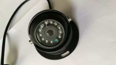 Metal IR Mini TVI Camera giám sát an ninh xe hơi Kiểu vòm 1080P 2MP Bên trong