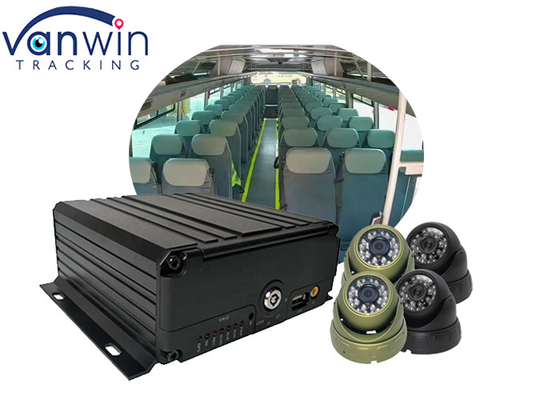 1MP 2MP 4ch HDD SD 4G Mobile NVR Với Camera IP Thiết bị theo dõi đội xe