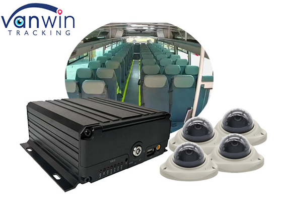 1MP 2MP 4ch HDD SD 4G Mobile NVR Với Camera IP Thiết bị theo dõi đội xe
