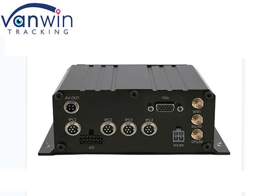 1080P MNVR GPS theo dõi 4 kênh mạng dvr di động cho xe quản lý đội xe