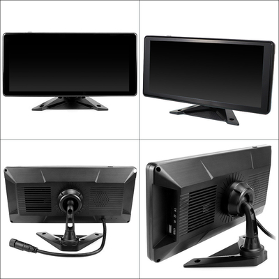 Hệ thống AI DVR xe hơi BSD báo động 360 ° 4CH 10.36 Inch Monitor With Recorder for Truck