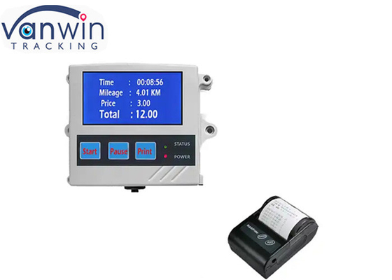 Nhà máy tùy chỉnh đồng hồ taxi với máy in cho xe taxi GPS Tracker