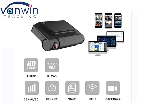 4g wifi 1080p TF thẻ dash camcorder với GPS 2ch ahd mdvr camera 1080p cho xe