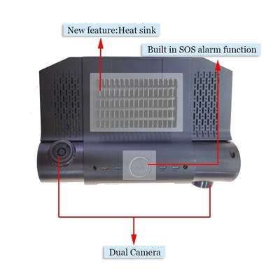 4g wifi 1080p TF card camcorder với GPS 2ch ahd mdvr camera 1080p cho xe