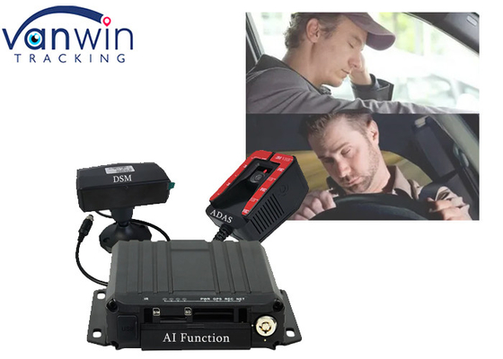 4 kênh 1080P Xe GPS 4G WIFI AI BSD DSM ADAS MDVR cho xe buýt