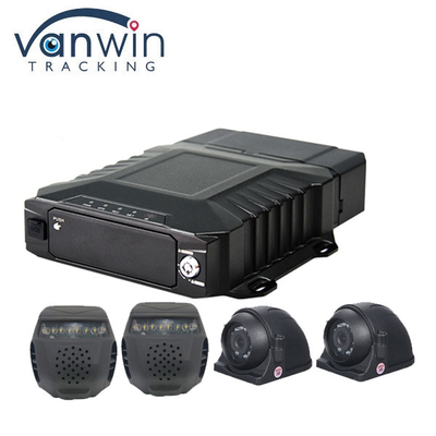 AHD An ninh xe ADAS 8CH Hệ thống ghi hình video với WiFi 4G GPS AI MDVR