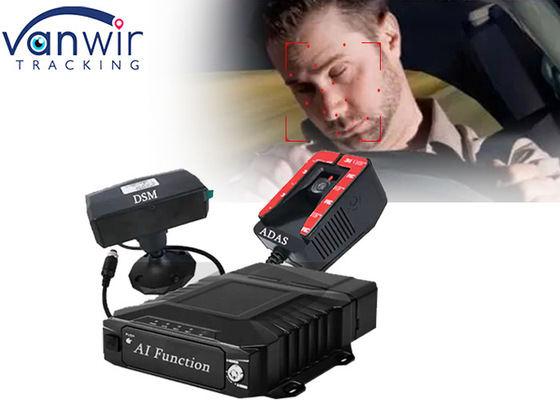 AHD An ninh xe ADAS 8CH Hệ thống ghi hình video với WiFi 4G GPS AI MDVR