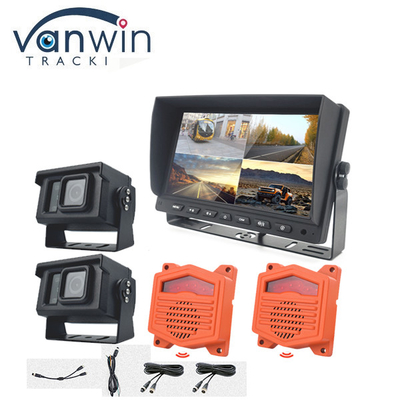 7/9/10.1 inch IPS Rear View Monitor AI Phân tích điểm mù bên trái / phải / phía sau AI MDVR đảo ngược