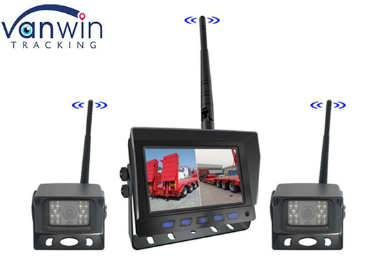 AHD Digital Wireless Car Reversing Backup Camera Kit Chiếc xe nâng xe tải Van Hệ thống giám sát xe TFT không dây