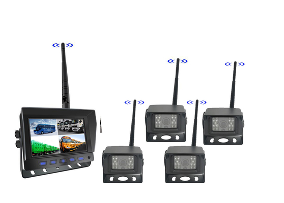 AHD Digital Wireless Car Reversing Backup Camera Kit Chiếc xe nâng xe tải Van Hệ thống giám sát xe TFT không dây